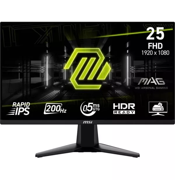 Écran 25" Full HD MSI MAG 255F E20 (9S6-3BC21M-057)