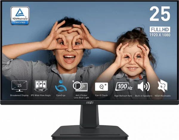 Écran 25" Full HD MSI Pro MP251 (9S6-3PC2CM-002)