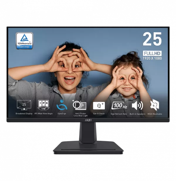 Écran 25" Full HD MSI Pro MP251 (9S6-3PC2CM-002)