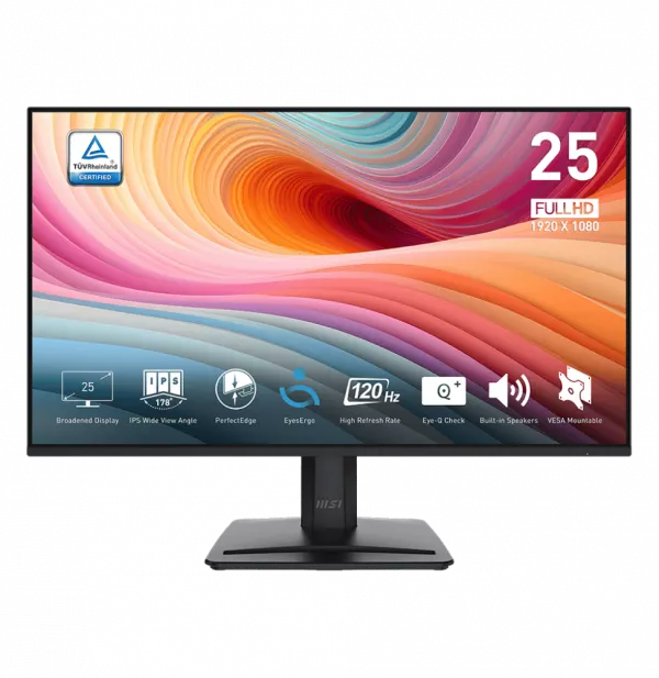 Écran 25" Full HD MSI Pro MP251 E2 (9S6-3PD2CM-001)