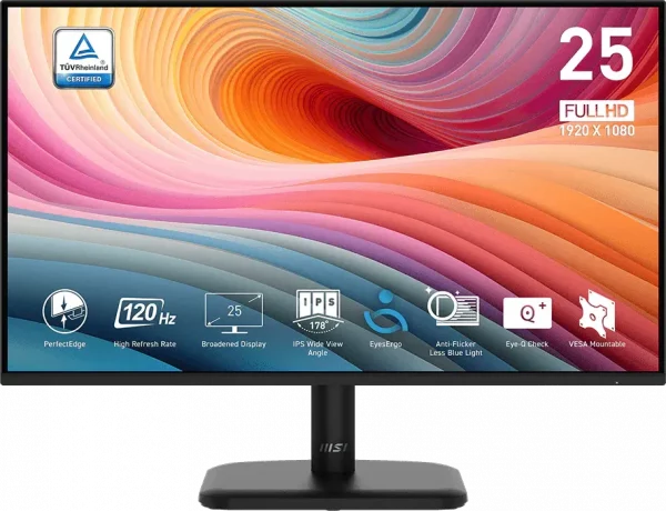 Écran 25" Full HD MSI Pro MP251L E2 (9S6-3PD2CM-033)