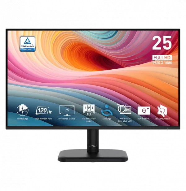 Écran 25" Full HD MSI Pro MP251L E2 (9S6-3PD2CM-033)