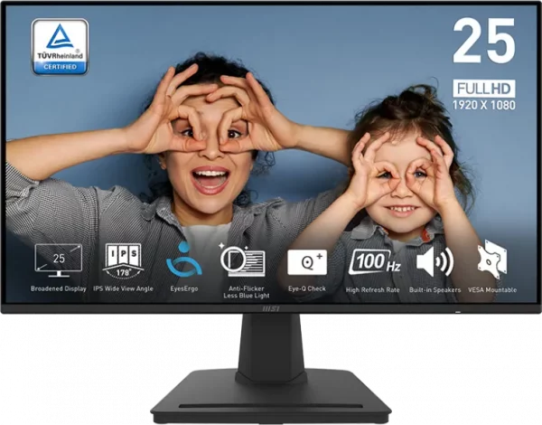 Écran 25" Full HD MSI PRO MP252 (9S6-3PC4CT-017)