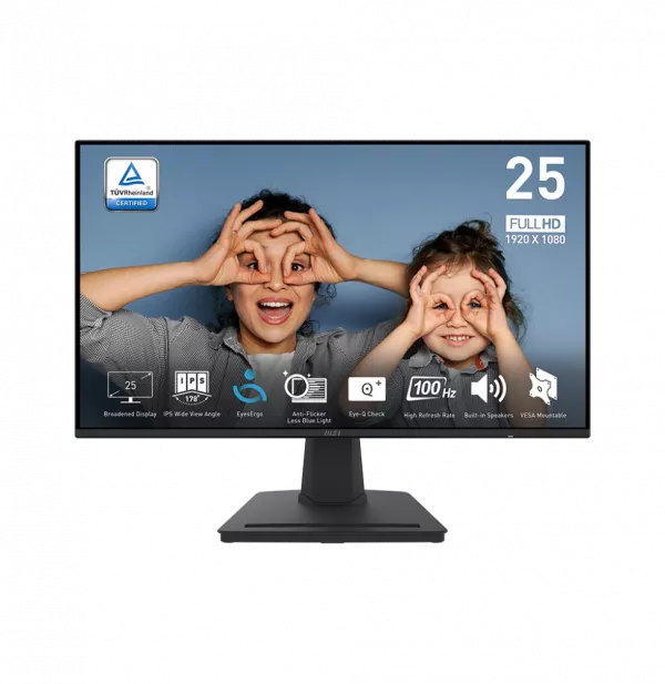 Écran 25" Full HD MSI PRO MP252 (9S6-3PC4CT-017)
