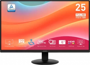 Écran 25" Full HD MSI PRO MP252L (9S6-3PD7CT-012) Écran 25" Full HD MSI PRO MP252L (9S6-3PD7CT-012)