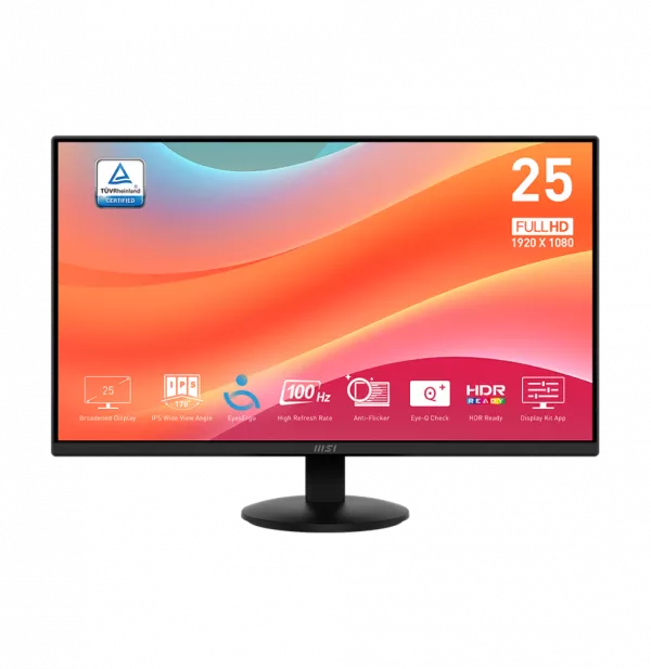 Écran 25" Full HD MSI PRO MP252L (9S6-3PD7CT-012)