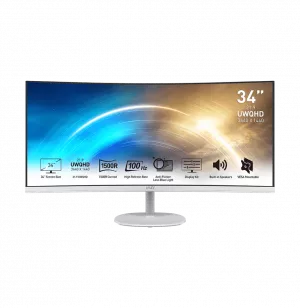 Écran 34" UWQHD MSI Pro MP341CQW