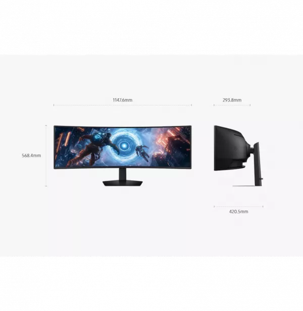 Écran 49" DQHD incurvé Gaming Samsung Odyssey G9 G91F (LS49FG910EUXEN)