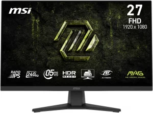 Écran Gaming 27" Full HD MSI MAG 272F X24 (9S6-3CE51T-011)