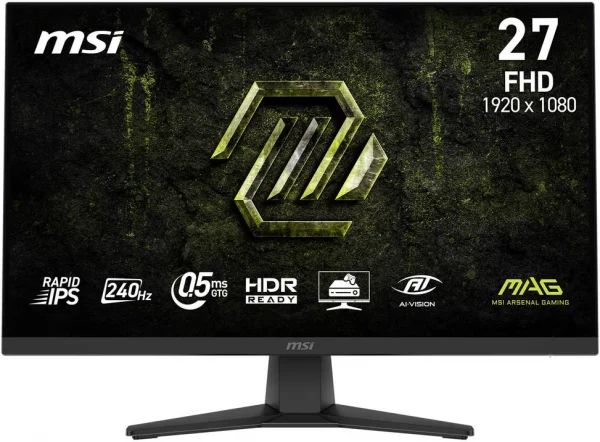 Écran Gaming 27" Full HD MSI MAG 272F X24 (9S6-3CE51T-011)