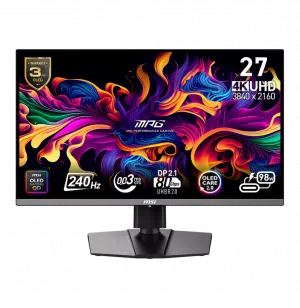 Écran Gaming 27" 4K UltraHD MSI MPG 272URX QD-OLED (9S6-3CD79A-054)