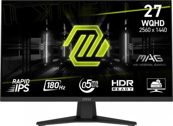 Écran Gaming 27" WQHD MSI MAG 274QF (9S6-3CE41H-048)