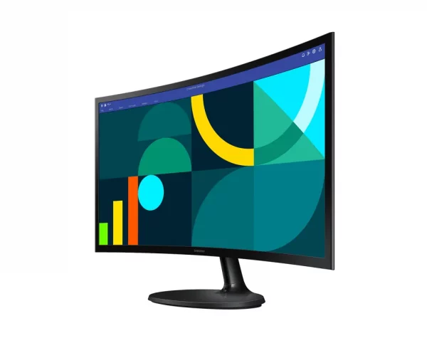 Écran incurvé 24" Samsung Essential S3 S36GD FHD serie D (LS24D362GAMXUE)