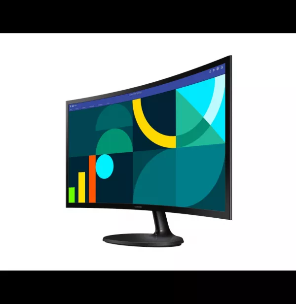 Écran incurvé 24" Samsung Essential S3 S36GD FHD serie D (LS24D362GAMXUE)