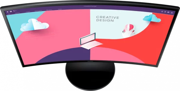 Écran incurvé 27" Samsung Essential Curved Monitor S3 (LS27C360EAMXZN)