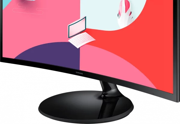 Écran incurvé 27" Samsung Essential Curved Monitor S3 (LS27C360EAMXZN)