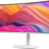 Écran incurvé 34" UWQHD MSI MD342CQP Blanc (9S6-3PC59H-039)