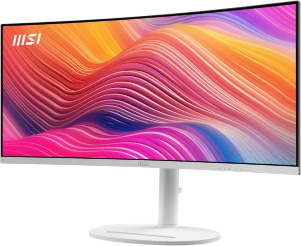 Écran incurvé 34" UWQHD MSI MD342CQP Blanc (9S6-3PC59H-039)