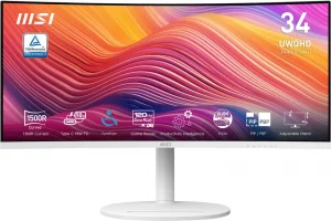 Écran incurvé 34" UWQHD MSI MD342CQP Blanc (9S6-3PC59H-039)