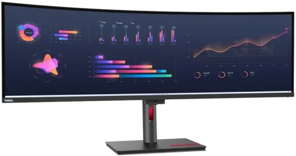 Écran incurvé 49" Lenovo ThinkVision P49w-30 5K DQHD (63DBRAT1EU)