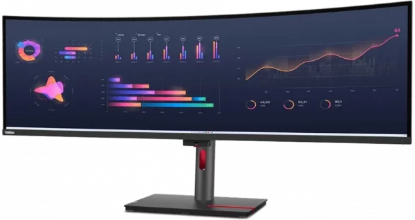 Écran incurvé 49" Lenovo ThinkVision P49w-30 5K DQHD (63DBRAT1EU)