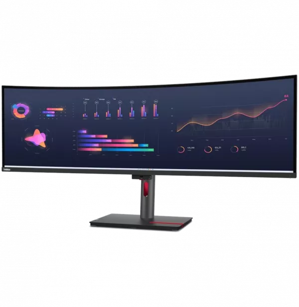 Écran incurvé 49" Lenovo ThinkVision P49w-30 5K DQHD (63DBRAT1EU)