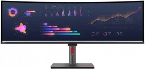 Écran incurvé 49" Lenovo ThinkVision P49w-30 5K DQHD (63DBRAT1EU)