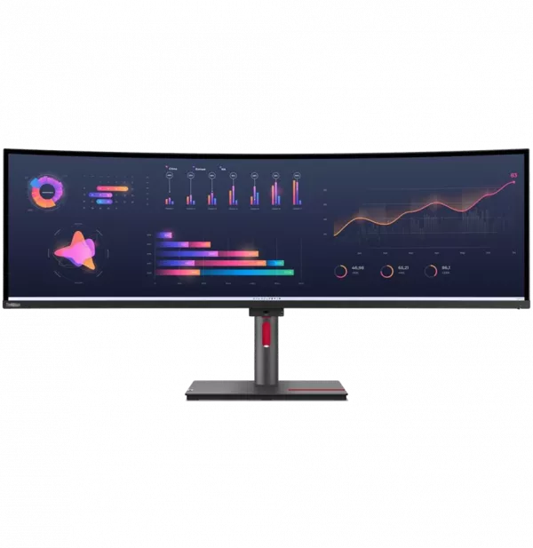 Écran incurvé 49" Lenovo ThinkVision P49w-30 5K DQHD (63DBRAT1EU)