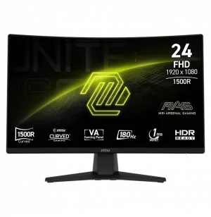 Écran incurvé Gaming 24" Full HD MSI MAG 242C (9S6-3BC31T-001)