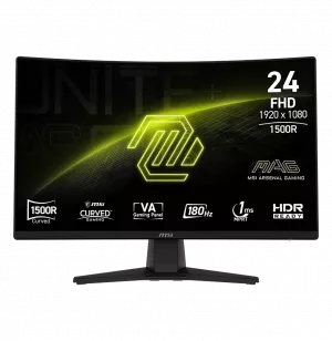 Écran incurvé Gaming 24" Full HD MSI MAG 242C (9S6-3BC31T-009)