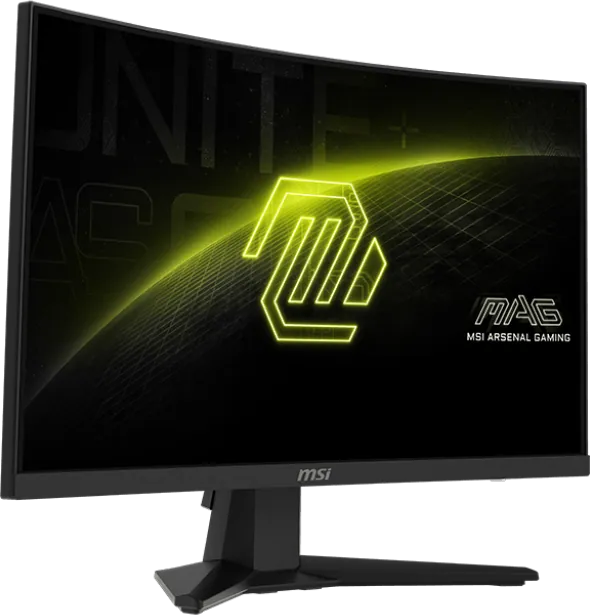 Écran incurvé Gaming 24" Full HD MSI MAG 244C (9S6-3BB31H-029)
