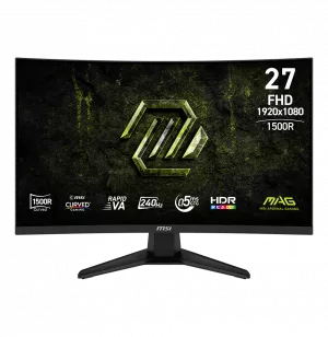 Écran incurvé Gaming 27" Full HD MSI MAG 275CF X24 (9S6-3CE91H-012)