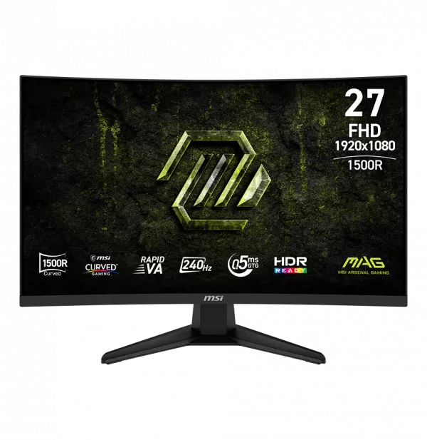 Écran incurvé Gaming 27" Full HD MSI MAG 275CF X24 (9S6-3CE91H-012)