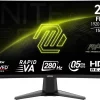 Écran incurvé Gaming 27" Full HD MSI MAG 276CXF (9S6-3CE01M-014)
