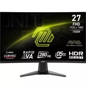 Écran incurvé Gaming 27" Full HD MSI MAG 276CXF (9S6-3CE01M-014)