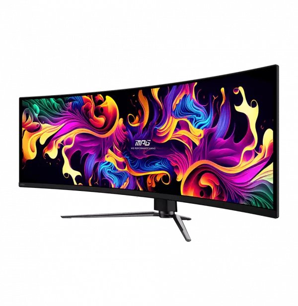 Écran incurvé Gaming 49" DQHD MSI MPG 491CQPX QD-OLED (9S6-3FA84T-028)