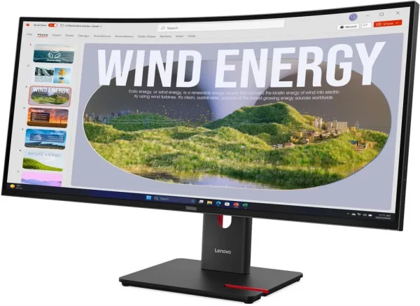 Écran incurvé Smart 34" Lenovo ThinkVision T34WD-40 (64AEGAT1EU)
