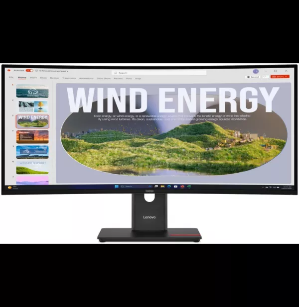 Écran incurvé Smart 34" Lenovo ThinkVision T34WD-40 (64AEGAT1EU)