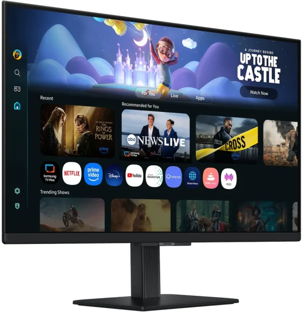 Écran intelligent 27" Samsung Smart M5 M50F Full HD (LS27FM500EUXEN)