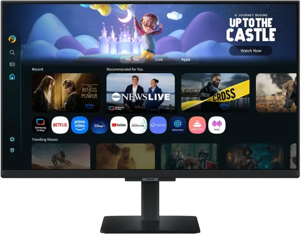Écran intelligent 27" Samsung Smart M5 M50F Full HD (LS27FM500EUXEN)