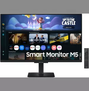 Écran intelligent 27" Samsung Smart M5 M50F Full HD (LS27FM500EUXEN)