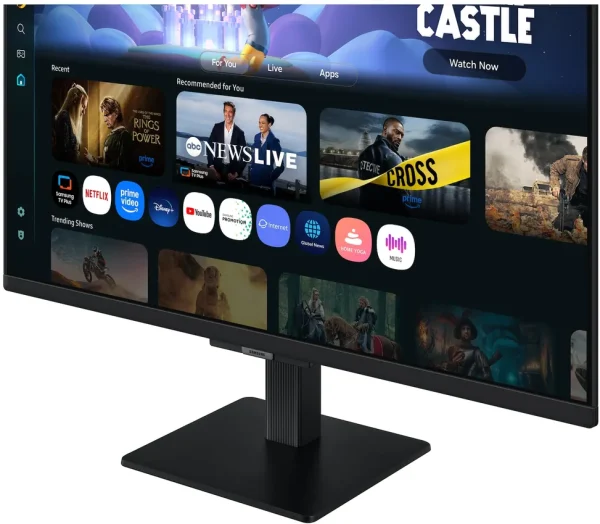Écran intelligent 27" Samsung Smart M5 M50F Full HD (LS27FM500EUXEN)