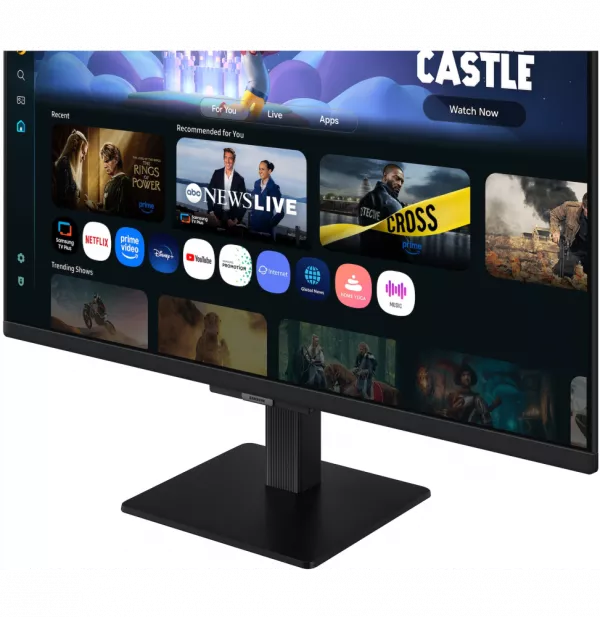 Écran intelligent 27" Samsung Smart M5 M50F Full HD (LS27FM500EUXEN)