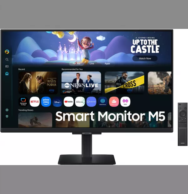 Écran intelligent 27" Samsung Smart M5 M50F Full HD (LS27FM500EUXEN)