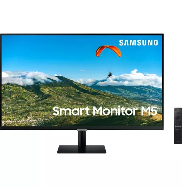 Écran intelligent 27" Full HD Samsung M5 avec connectivité mobile (LS27AM500NMXZN)