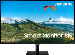Écran intelligent 27" Full HD Samsung M5 avec connectivité mobile (LS27AM500NMXZN)
