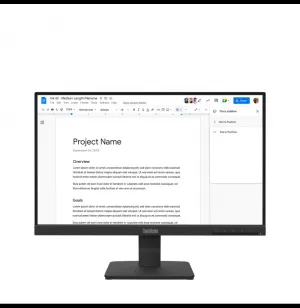 Écran Plat 22" Lenovo ThinkVision S22-4e FullHD (64CBKAT6EU)