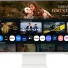 Écran Smart AI 32" Samsung M8 M80F UHD 4K avec camera (LS32FM801UUXEN)