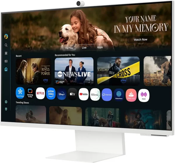 Écran Smart AI 32" Samsung M8 M80F UHD 4K avec camera (LS32FM801UUXEN)