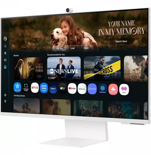 Écran Smart AI 32" Samsung M8 M80F UHD 4K avec camera (LS32FM801UUXEN)